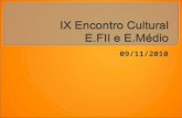 Ix Encontro Cultural