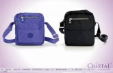 Catálogo de bolsas Chenson - Cristal cosmetic