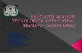 Proyecto gestión tecnológica y educativa