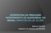 Palestra de Marcos Cordiolli: Perspectiva da produção independente de audiovisual no Brasil