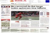 Jornal A BOLA - "No carrossel de Rui Jorge todos quiseram tirar bilhete" (15-10-2013)