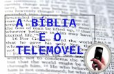 A bíblia e o telemóvel