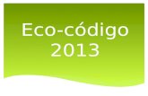 Eco código 2013