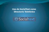 Social text presentacion