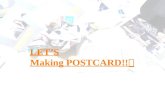 Make postcard
