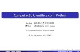 Computação Científica com Python 2013
