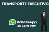 Transporte executivo Barra da Tijuca Rj (21) 9.8791-3010