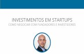 Workshop Investimentos & Negociacao  - Ricardo Moraes