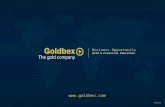 Nova apresentacão goldbex