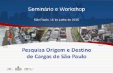 Pesquisa de Origem e Destino de Cargas no Município de São Paulo