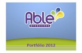 Portfolio able producoes (2012)1