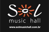 Apresentação sol music hall social