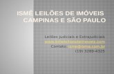 ISMÊ LEILÕES DE IMÓVEIS - CAMPINAS E SÃO PAULO
