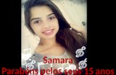 Samara 15 anos