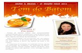 Jornal Tom Do Batom - Beleza & Saúde- 2º Edição
