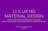 UI e UX no Material Design