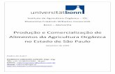 Produção e Comercialização De Alimentos da Agricultura Orgânica no Estado de São Paulo/ Brasil