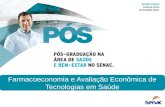 Pós-graduação em Farmacoeconomia e Avaliação Econômica de Tecnologias em Saúde - Senac São Paulo