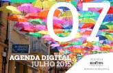 Agenda Digital Julho 2015 | Câmara Municipal de Águeda