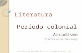 Literatura no Brasil Colonial
