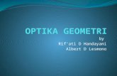 Optika geometri