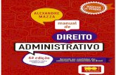 Manual de direito administrativo 4 ed. 2014   alexandre mazza