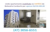 Apartamento Mobiliado no Edifício Ferri - Balneário Camboriú