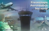 Orientações pré prova final - Fraseologia aeronáutica