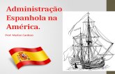 Administração espanhola na américa