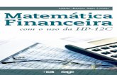 Matemática Financeira – Com o uso da HP 12C