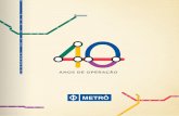 Metrô de São Paulo 40 anos