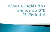 Níveis a Inglês,6ºE André Botelho (2ºP)