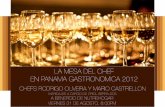 Mesa del Chef - Oliveira y Castrellon - Panamá Gastronómica 2012
