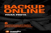 Backup Online Faixa Preta | Ebook - Mandic