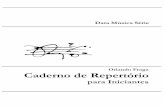 Caderno de Repertório para Iniciantes by Orlando Fraga