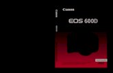 Câmera Fotográfica Canon EOS 600D