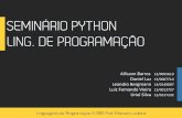 Seminário de Python - LP 1/2015 - Grupo 2