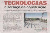 Jornal A Notícia - Tecnologias a serviço da construção | 12/11/2014