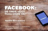Natália Boaventura - Facebook: De onde veio? Para onde vai?