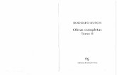 Kusch, Rodolfo-obras Completas Tomo 2