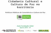 Cidadania Cultural e Cultura de Paz No Território
