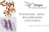 Peptídeos microbianos salivares