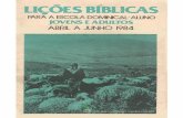 Personagens Bíblicos - Lições Bíblicas 2t1984 - Volume 03