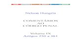 Nélson Hungria - Comentários Ao Código Penal - Volume IX - Arts. 250 a 361 - Ano 1958