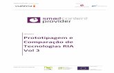 QREN SmartCP Prototipagem e Comparação de Tecnologias RIA Vol3 1.1
