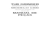 Morbark TG1300 - Manual de Peças (Português)