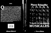 Tratado de Objetos Musicales - Pierre Schaeffer