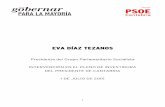 Discurso Eva Díaz Tezanos en el Pleno de Investidura del presidente de Cantabria