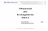 Manual Estagio 2013 - Sistema de Informação