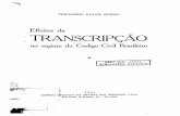Effeitos Da Transcripção No Regime Do CCB, 1941